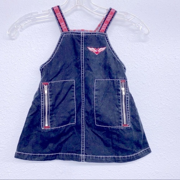 Tommy Hilfiger Other - Toddler Tommy Hilfiger overall dress sz 18-24 mo